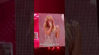 Sabrina Carpenters quotNonsensequot outro at The Eras Tour in Rio de Janeiro Brazil 🇧🇷 Night 1 [upl. by Herates]