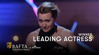 Kate Winslet accepts the Leading Actress award with her quotjust in casequot speech  BAFTA TV Awards 2023 [upl. by Adnolrehs104]