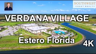 Verdana Village Estero Florida in 4K [upl. by Ferdinande]