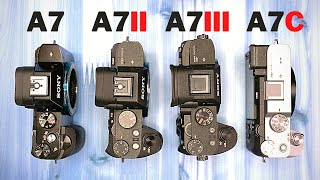 Sony A7 vs A7II vs A7III vs A7C A Buying Guide [upl. by Kuth]