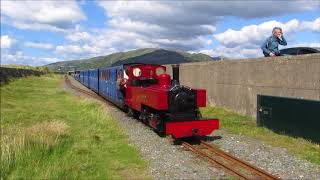 Fairbourne Railway Wednesday 9th August 2017 [upl. by Pinchas]