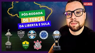 PÓSCORINTHIANS GRÊMIO GALO E CRUZEIRO  LIBERTADORES  SULAMERICANA [upl. by Easton]