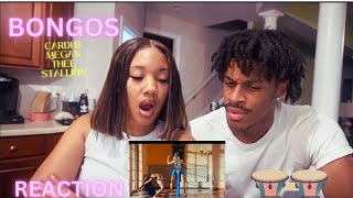 THEEFAMOUSSJAY CARDI B AND MEGAN THE STALLION BONGOS REACTION [upl. by Eneja370]