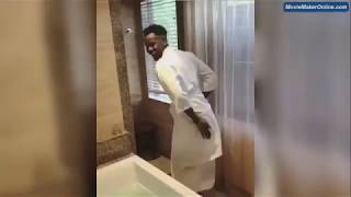 Kiss Daniel  4 days  Kiss Daniel Dancing To His New Song As He Introduces New Dance [upl. by Eetsirk]