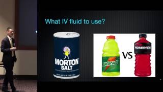 Update on fluid choices for resuscitation – Michael Connor Jr MD [upl. by Nahtnhoj]