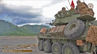 The US Marine Corps Light Armored Reconnaissance in Action [upl. by Saleme]