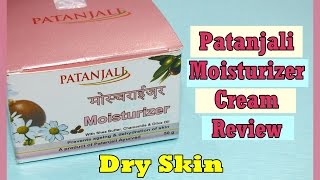 Patanjali Moisturizer Cream Review  Dry Skin  Indian Mom on Duty [upl. by Rufena]