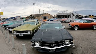 Maple Motors SNEAK PEEK 121723 Lot Walk Classic Muscle Cars For Sale [upl. by Charbonnier971]