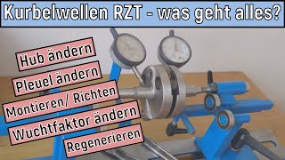 RZT Kurbelwellen  was geht alles was kann man ändern und warum [upl. by Gretal187]