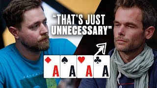 Poker Players Hitting QUADS In 2023 ♠️ PokerStars [upl. by Nats595]