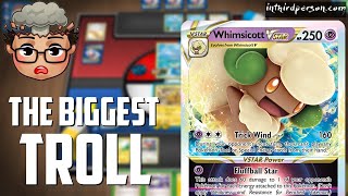 Whimsicott VSTAR Crushes TopTier Decks Deck List  Matches [upl. by Metcalf]