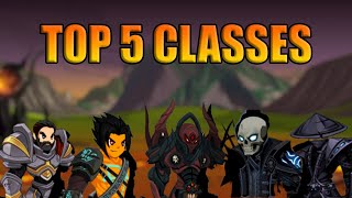 AQW  Top 5 Classes Everyone Should Have [upl. by Kidder]