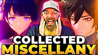 New Player Reacts To EVERY Collected Miscellany From Genshin Impact Part 1 THESE ARE INSANE [upl. by Eseela455]