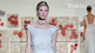 Novías 2017 Jesús Peiró Vídeo Desfile Barcelona Bridal Week  Modaliaes [upl. by Eelannej457]