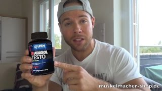 USN 19Testo Anabol Testobooster  Erfahrungsbericht und Analyse [upl. by Eidson]