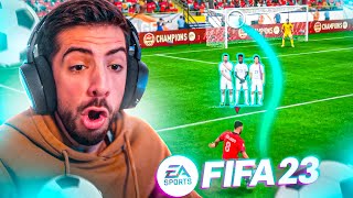 JE DÉCOUVRE LE MEILLEUR FIFA POUR LA PREMIÈRE FOIS   FIFA 23 [upl. by Simah]