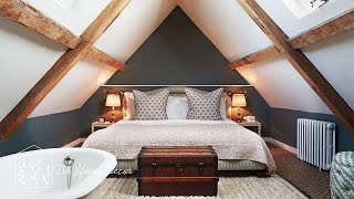 Best 100 Attic Ideas For Bedroom  Interior Design Attic Bedroom For 2022 [upl. by Brey729]