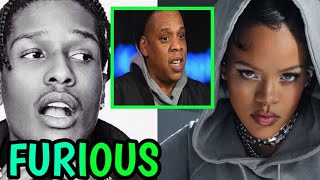 Asap Rocky Got Furious at Rihanna As She Gifted JayZ a Luxurious Car Without His Concern [upl. by Yartnoed]