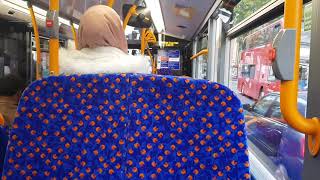 Journey on London Bus Route 238  11032 YX68UKS [upl. by Antonius464]