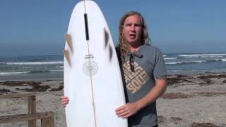 Zen Surfboards Five Fin Bonzer [upl. by Josephine]