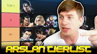 TMM Talks Arslan Ash Tekken 8 Tierlist [upl. by Kikelia]