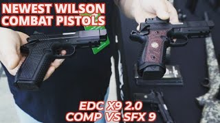 NEW Wilson Combat EDC X9 20 Comp vs SFX 9 Comp Which is Best for You [upl. by Dorita234]