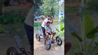 making homemade four wheeler  Bike engine shots project experiment sujanexperiment [upl. by Reis]