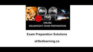 Millwright Exam Test Preparation  Red Seal [upl. by Jocko]