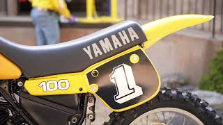 1983 Yamaha YZ100 [upl. by Atteirneh]