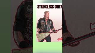 JamesHetfield Metallica Stringless Guitars Shorts LastMonthInMusicNews KeysToTheCastleMusic [upl. by Nonah646]