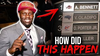 How Anthony Bennett Became The WORST 1 Pick in NBA Draft History [upl. by Francklyn]