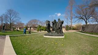 The Burghers of Calais  Hirshhorn Sculpture Garden [upl. by Eicnan]