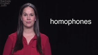 Homonyms and Homophones – The Most Common Homophones in English – Learn Grammar [upl. by Eentroc]