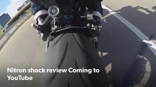 2018 XSR900 MOTORCYCLE SUSPENSION Nitron shock review [upl. by Nodab]