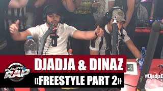 Djadja amp Dinaz quotFreestyle inédit Part2quot PlanèteRap [upl. by Raddatz]