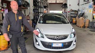 Presentazione Installazione Kit led Opel Corsa D [upl. by Yornoc]