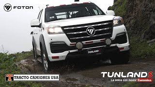 Foton Tunland S Estándar Full Equipo y Minera  Motor Cummins ISF 28 L [upl. by Htrap]