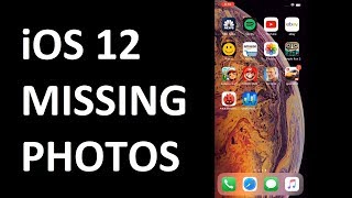 iPhone PC Transfer Missing Photos amp Videos Fix iOS 12 [upl. by Etteniuq]