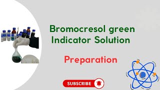 Bromocresol green indicator solution 004 wv  Preparation [upl. by Eiznikcm]