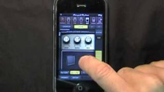 AmpliTube for iPhone app Quick Start Guide [upl. by Nnaillek]