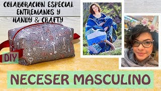 Cómo hacer un neceser masculino [upl. by Eanrahc]