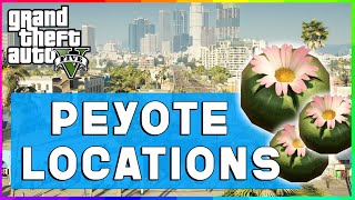 GTA 5  Peyote Plants Location Guide Play as an Animal [upl. by Keyser]