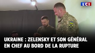 Ukraine  Zelensky et son général Zaloujny au bord de la rupture [upl. by Joe]