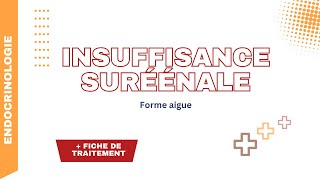 Insuffisance surrénale  Forme aigue clinique biologie et CATSuite [upl. by Niran]