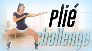 Plie Squat Challenge  Best Thigh Workout [upl. by Glen]