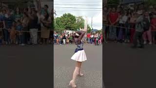 DESFILE CÍVICO 15 SEPTIEMBRE ACAJUTLA SONSONATE OESTE EL SALVADOR 2024 🇸🇻 [upl. by Ranita445]