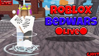 🔴LIVE TRYING TO HIT 500 SUBS🥳ROBLOX BEDWARS🥳🔴 [upl. by Ymassej]