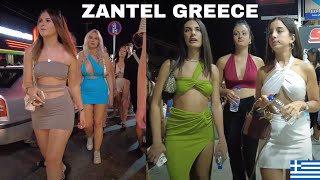 ZANTEL LAGANAS GREECE NIGHTLIFE WALK 2023 [upl. by Block]