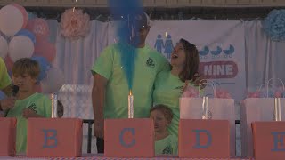 See How Parents Expecting Sextuplets Planned Gender Reveal Party [upl. by Tal]