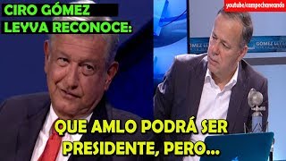 Video Reacción Ciro Gómez Leyva Acepta que AMLO ¡Puede ser presidente – Campechaneando [upl. by East]